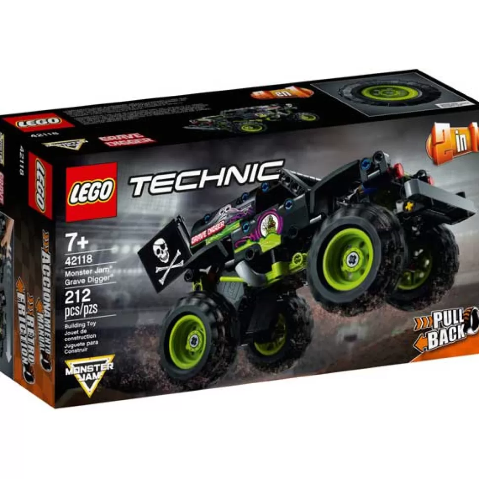Brinquedos Lego Technic Lego Technic 42118 Monster Jam Grave Digger< Brinquedos De Carros