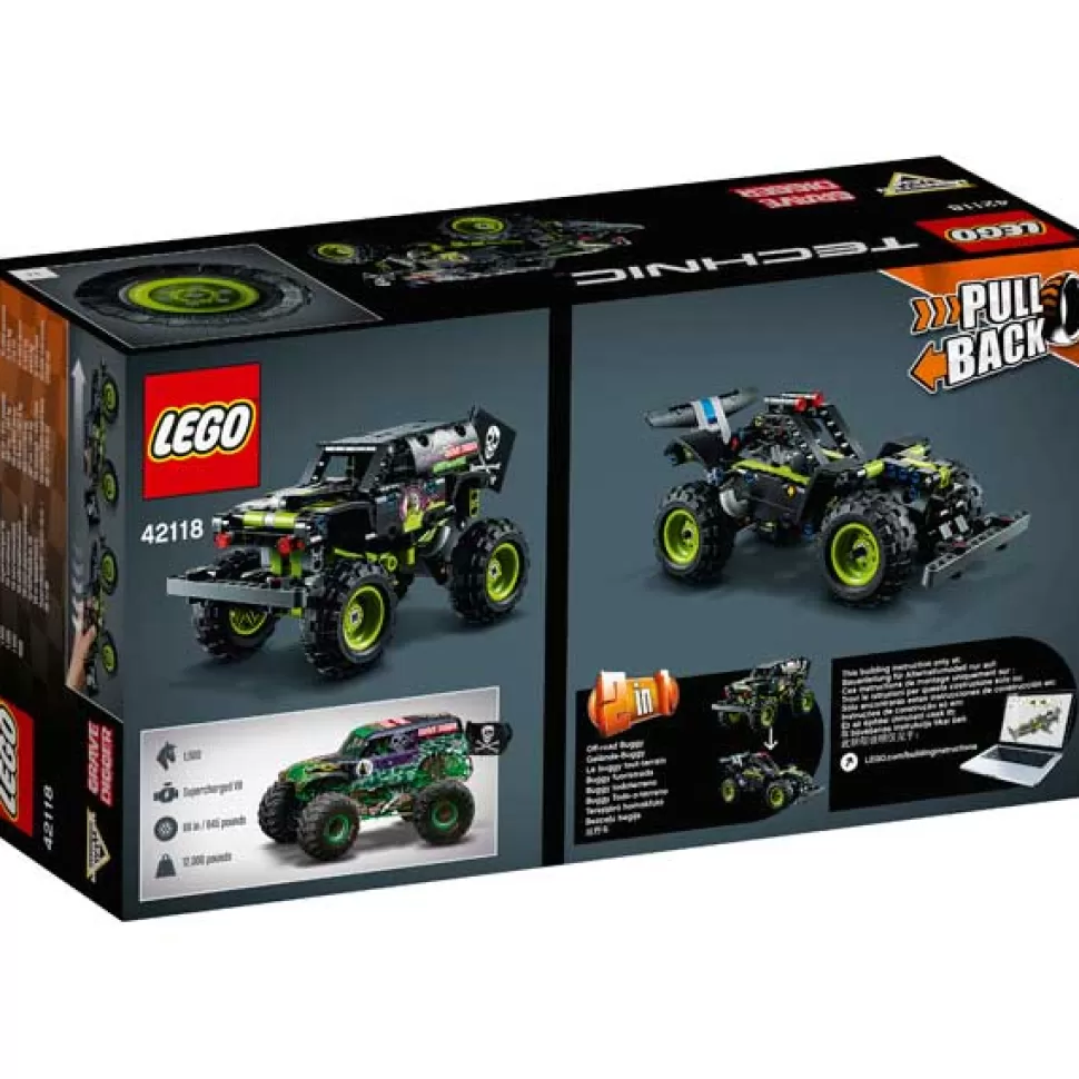 Brinquedos Lego Technic Lego Technic 42118 Monster Jam Grave Digger< Brinquedos De Carros