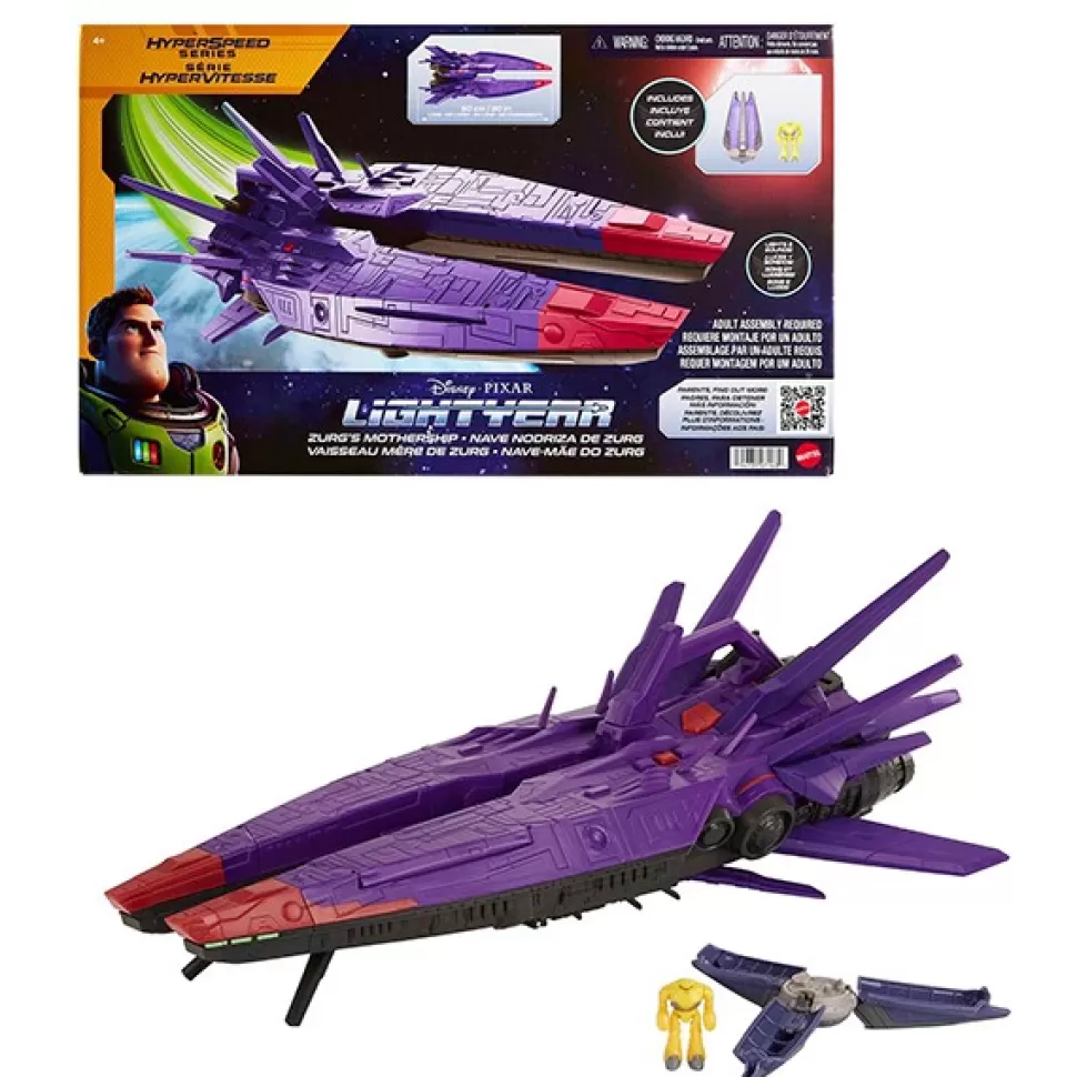 Brinquedos Lightyear Lightyear Nave Espacial Zurg Xl< Brinquedos De Aviões