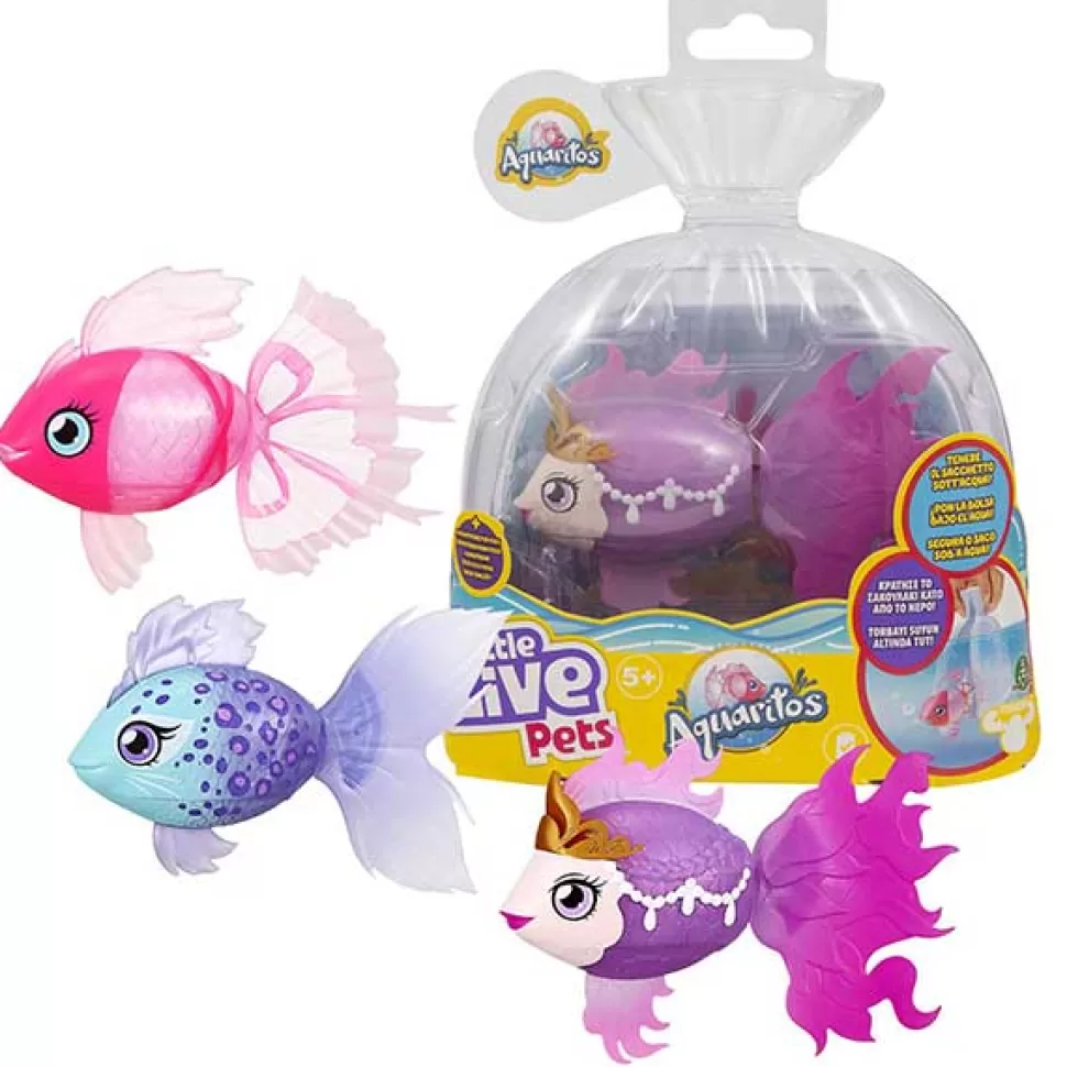 Brinquedos Little Live Pets Little Live Pets Peixe Aquaritos Rosa< Brinquedos Piscina