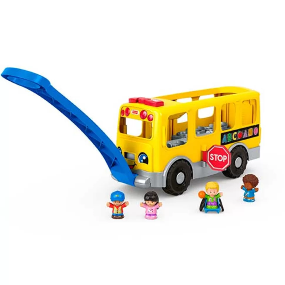Brinquedos Little People Little People Bus Grande Escola< Brinquedos De Camiões