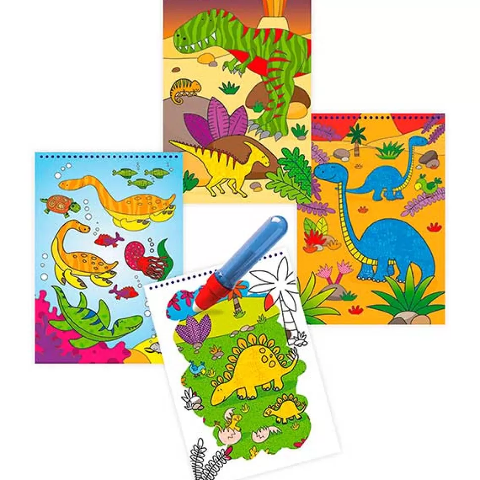 Brinquedos Diset Livro Water Magic Dinossauros< Brinquedos De Dinossauros
