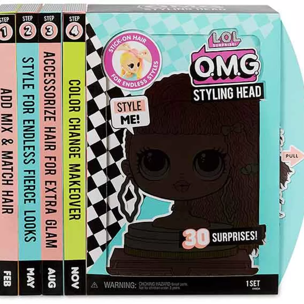 New Brinquedos LOL OMG Lol Omg Cabeca Neonlicious