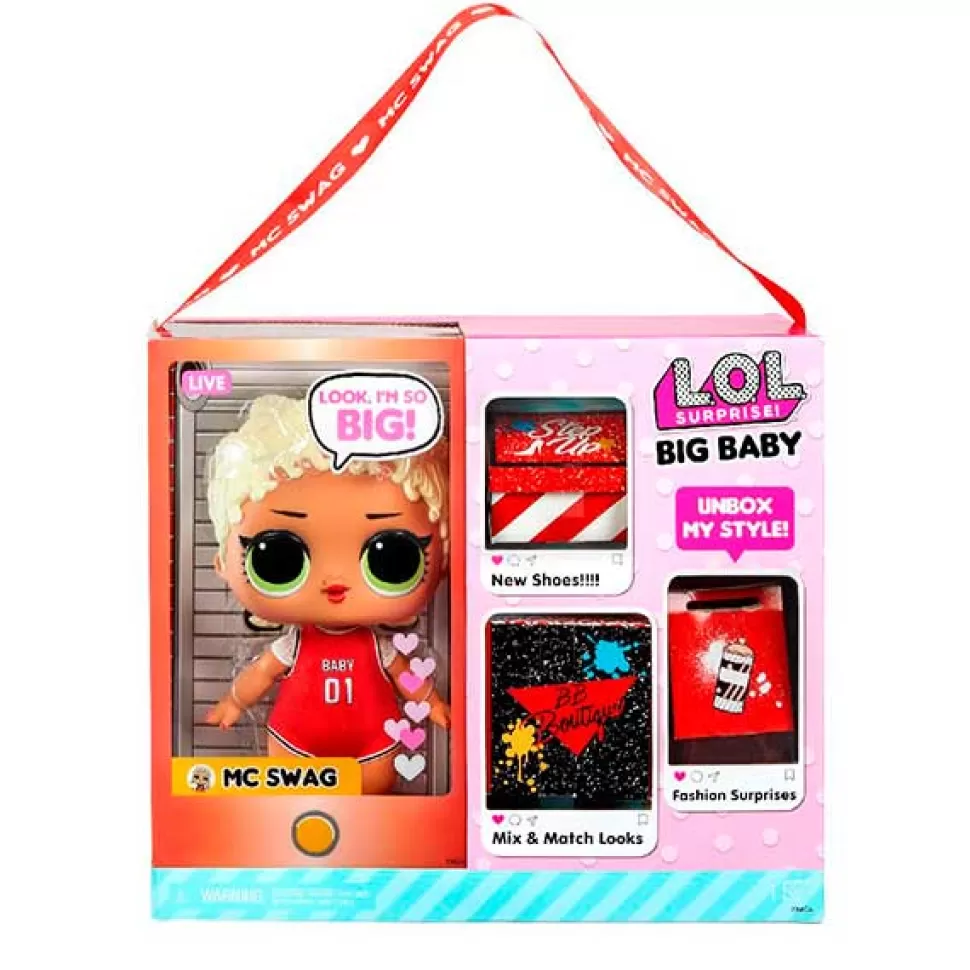 Hot Brinquedos LOL Lol Surprise Big Baby Mc Swag
