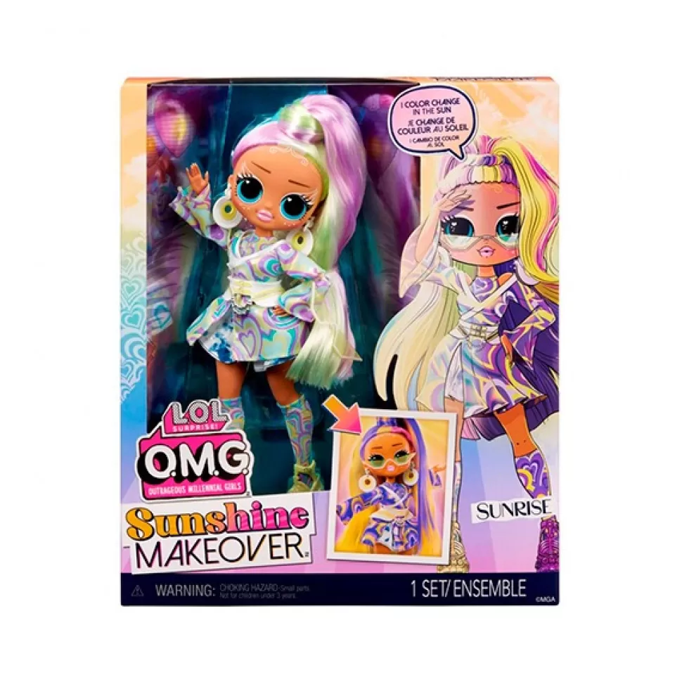 Shop Brinquedos LOL OMG Lol Surprise Omg Sunshine Makeover Sunrise