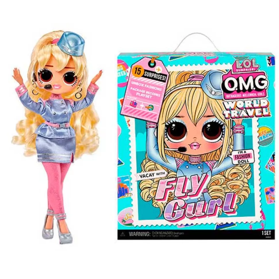 Discount Brinquedos LOL OMG Lol Surprise Omg World Travel Fly Gurl