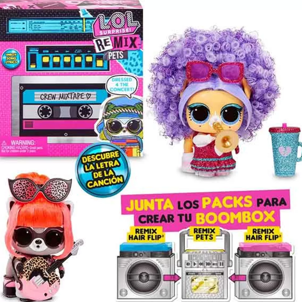 Fashion Brinquedos LOL Lol Surprise Remix Pets