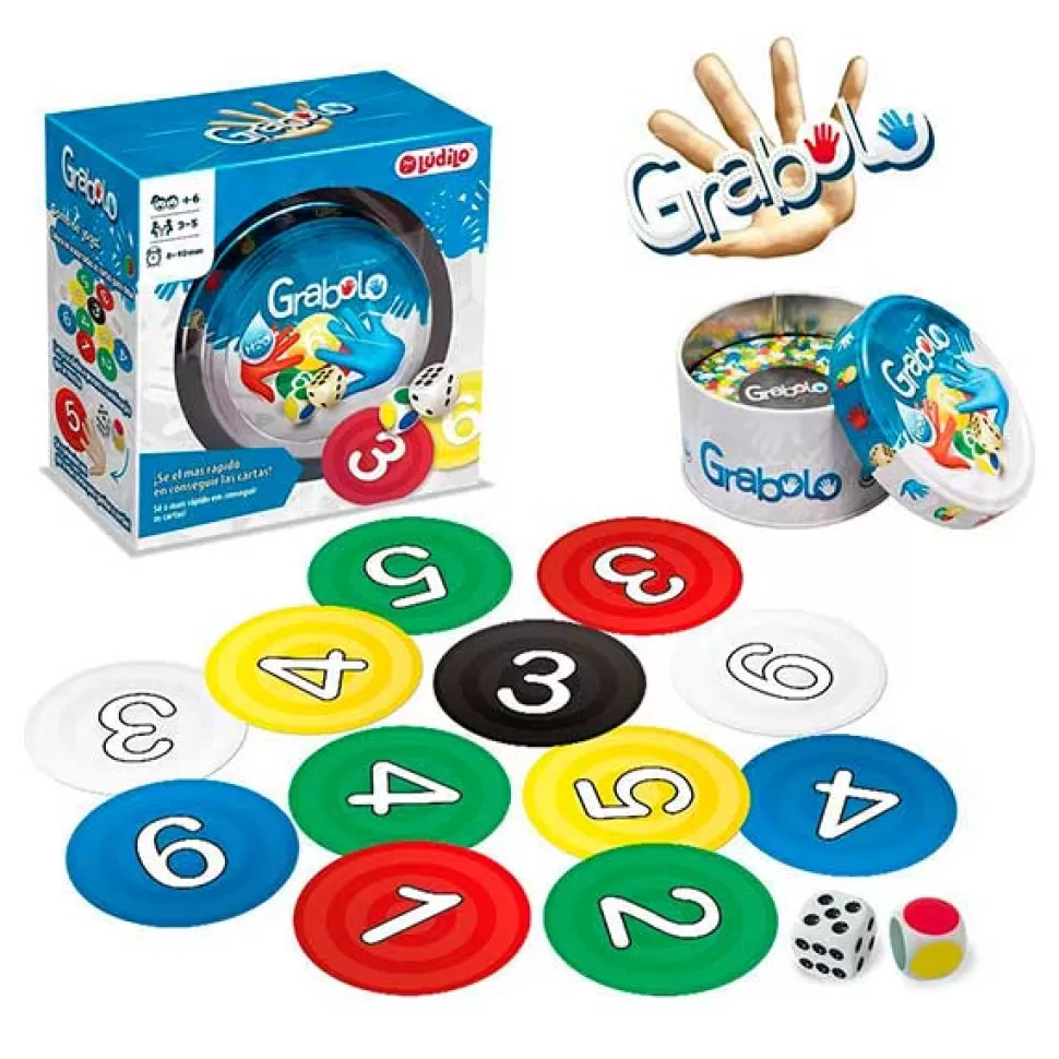 Shop Brinquedos Ludilo Ludilo Jogo De Tabuleiro Grabolo H2O