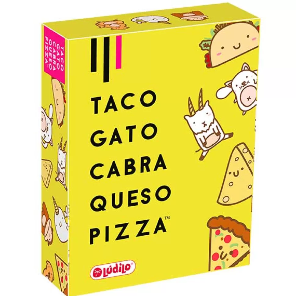 Hot Brinquedos Ludilo Ludilo Jogo De Tabuleiro Taco Gato Cabra Queso Pizza
