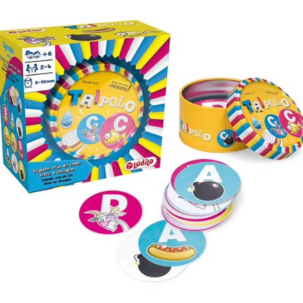 Outlet Brinquedos Ludilo Ludilo Jogo De Tabuleiro Tripolo