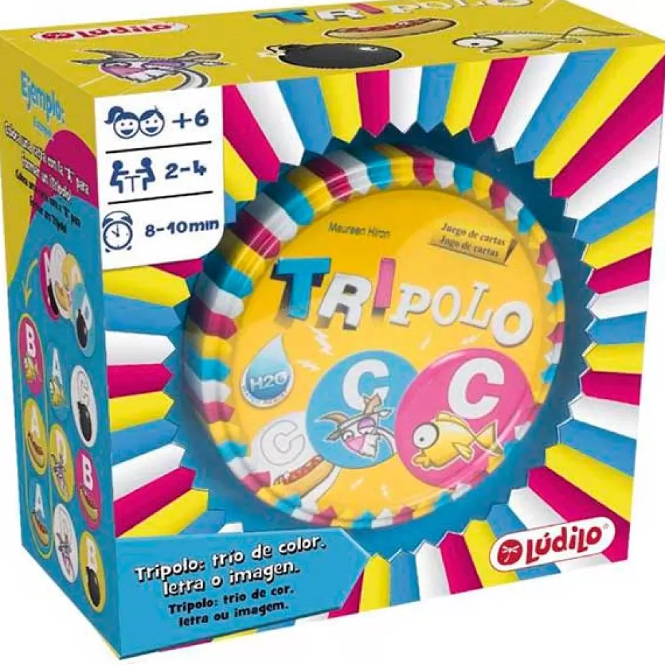 Outlet Brinquedos Ludilo Ludilo Jogo De Tabuleiro Tripolo