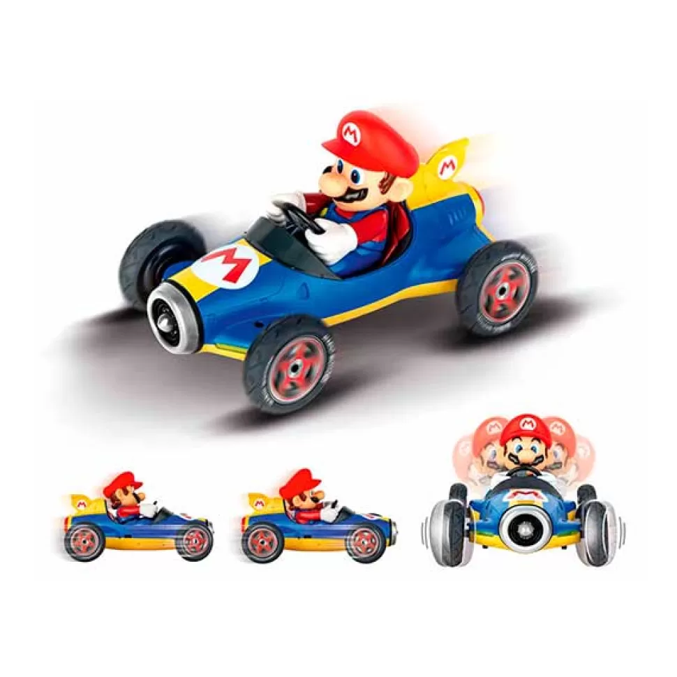 Brinquedos Mario Bros Mario Bros Carro Rc Infantil Mario Kart Mach 8< Brinquedos De Carros