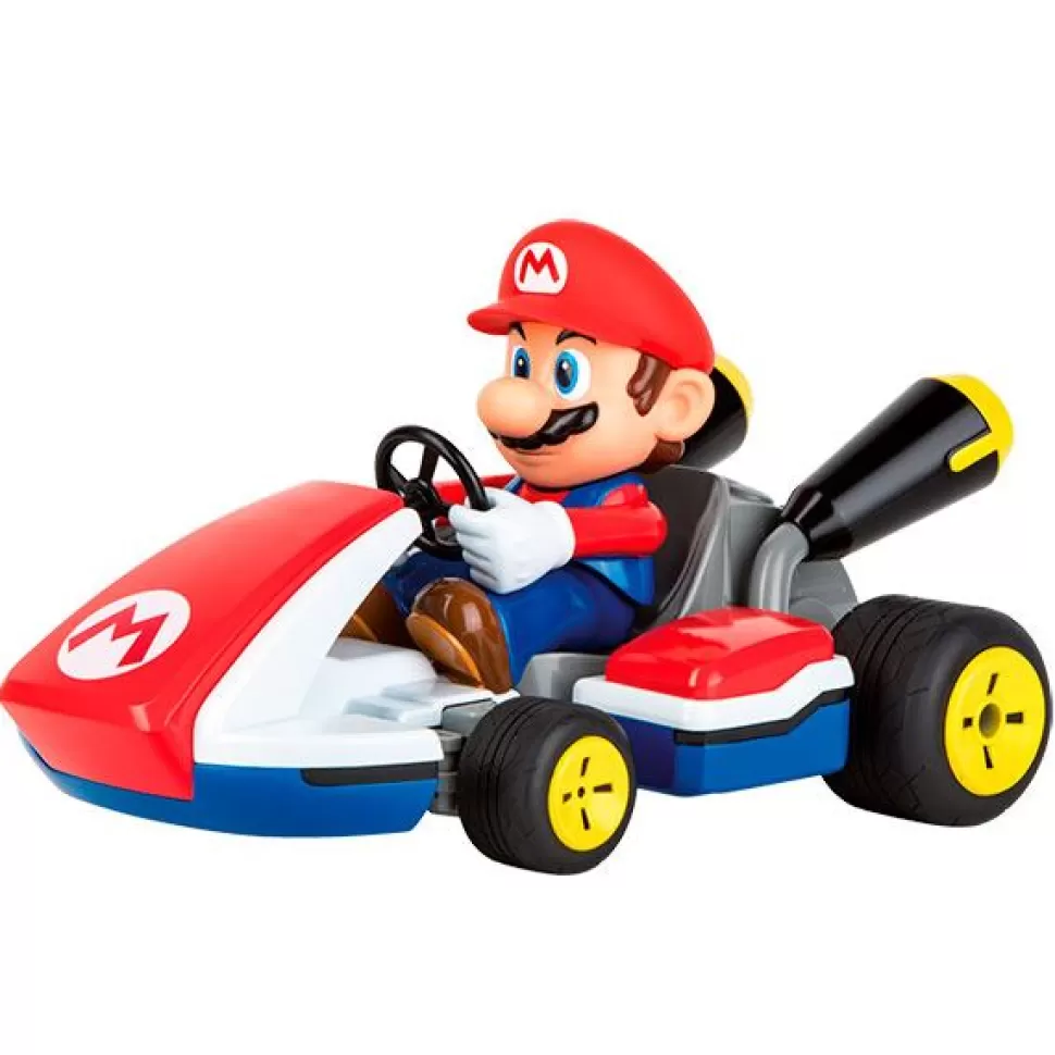 Brinquedos Mario Bros Mario Bros Carro Rc Race Com Sons 1:16< Brinquedos De Carros
