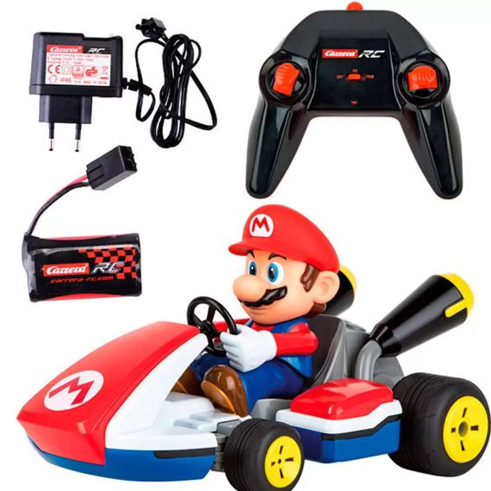 Brinquedos Mario Bros Mario Bros Carro Rc Race Com Sons 1:16< Brinquedos De Carros