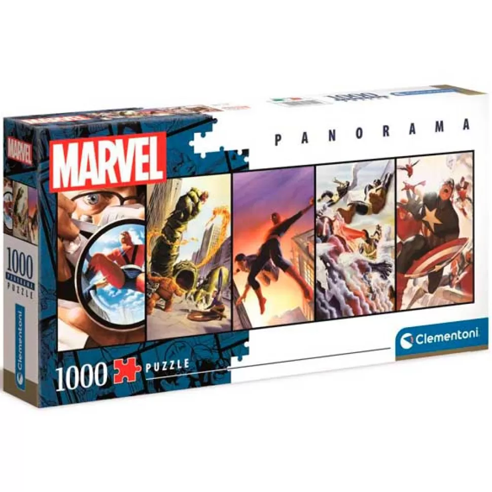 Brinquedos Os Vingadores Marvel 80 Puzzle 1000P Panorama< Brinquedos Super-Heróis