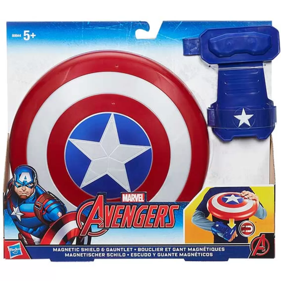 Brinquedos Os Vingadores Marvel Escudo E Luva Magnetico Capitao America< Brinquedos Super-Heróis