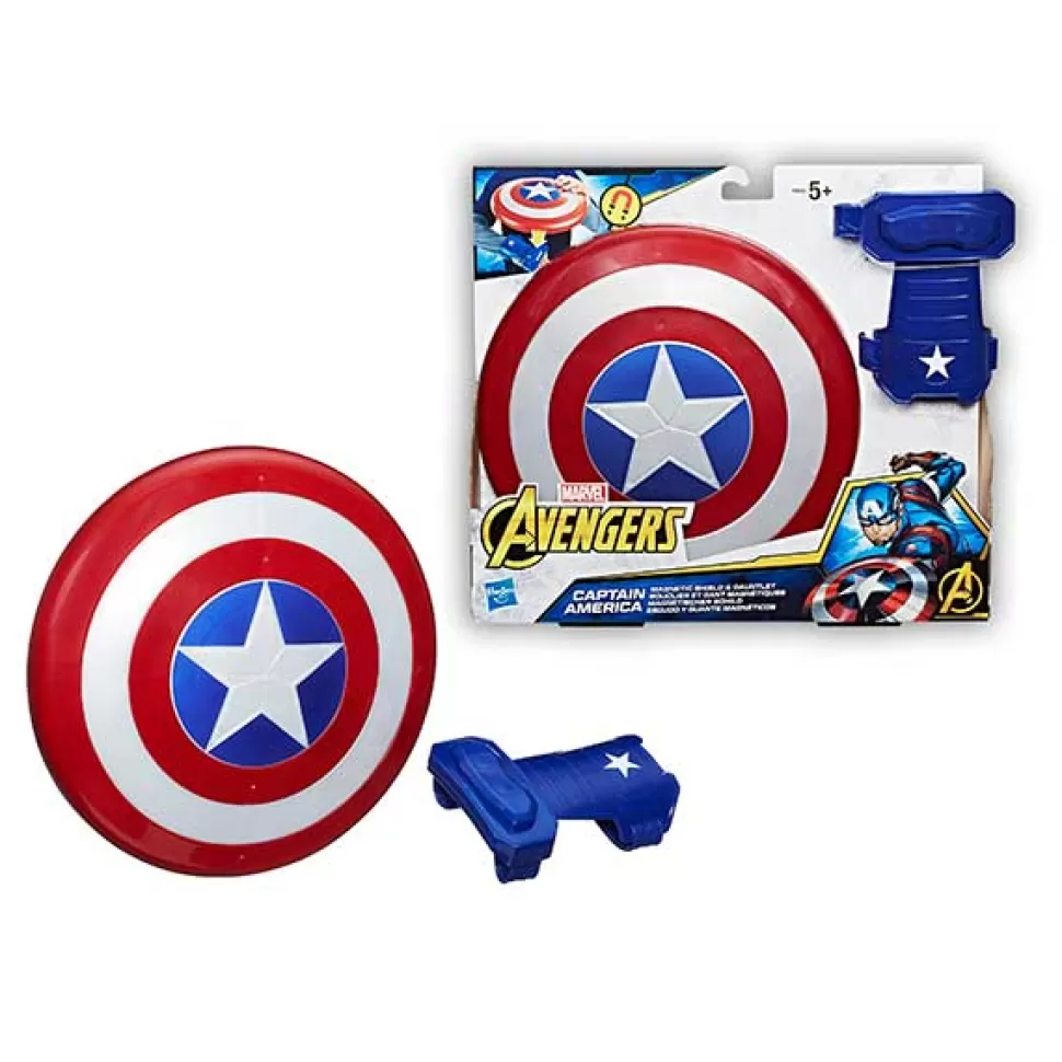Brinquedos Os Vingadores Marvel Escudo E Luva Magnetico Capitao America< Brinquedos Super-Heróis