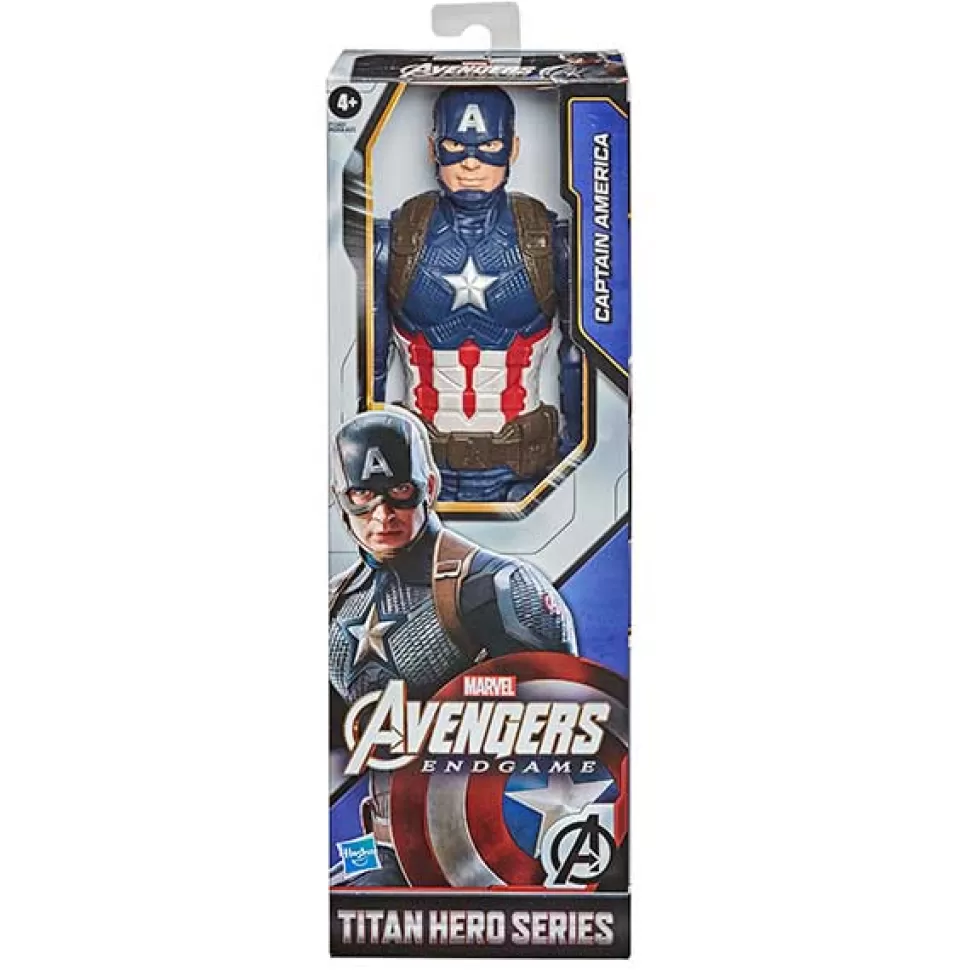 Brinquedos Os Vingadores Marvel Figura Capitao America Movie Titan 30Cm< Brinquedos Super-Heróis