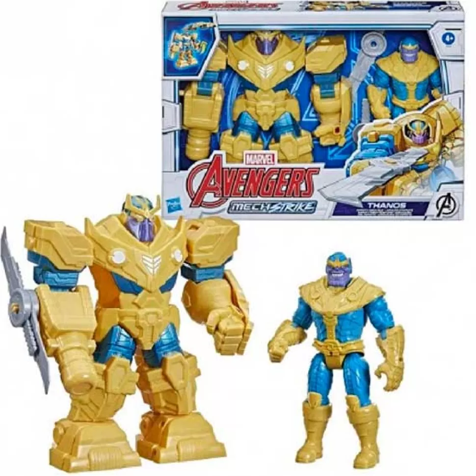 Brinquedos Os Vingadores Marvel Figura Thanos Man Mech Strike< Brinquedos Super-Heróis