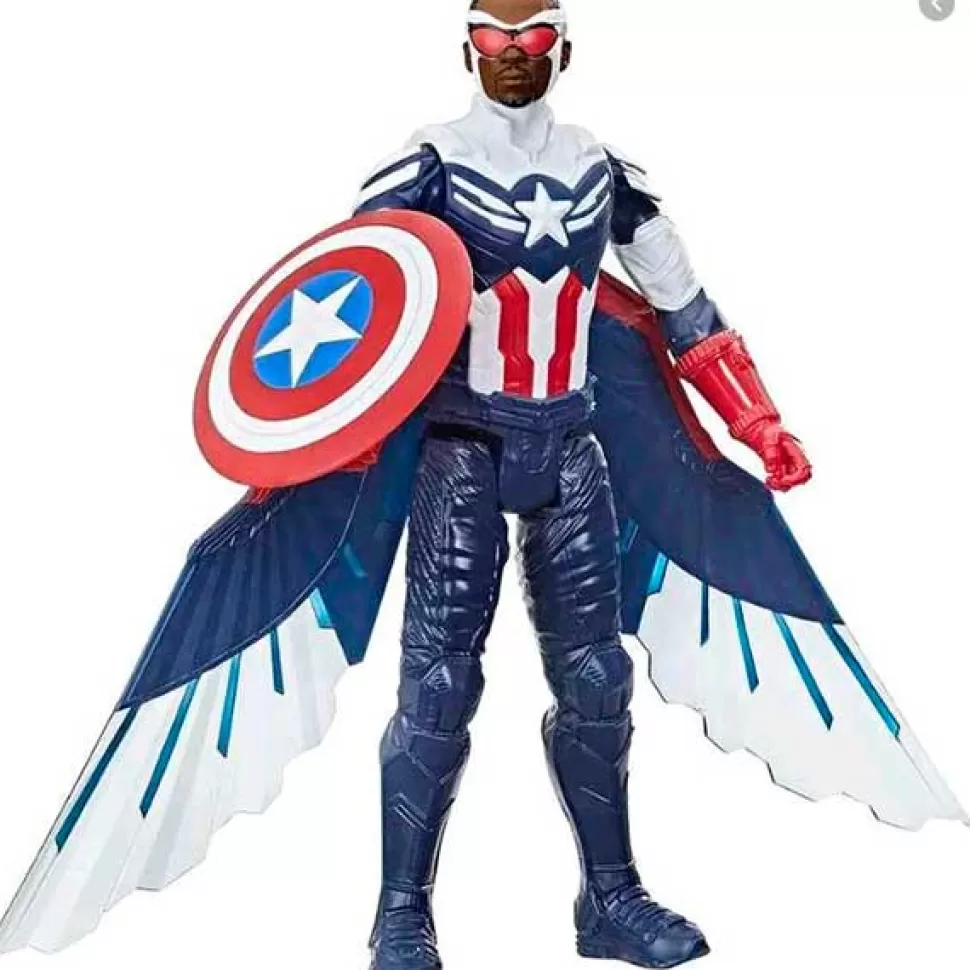 Brinquedos Os Vingadores Marvel Figura The Falcon Captain America Titan 30Cm< Brinquedos Super-Heróis