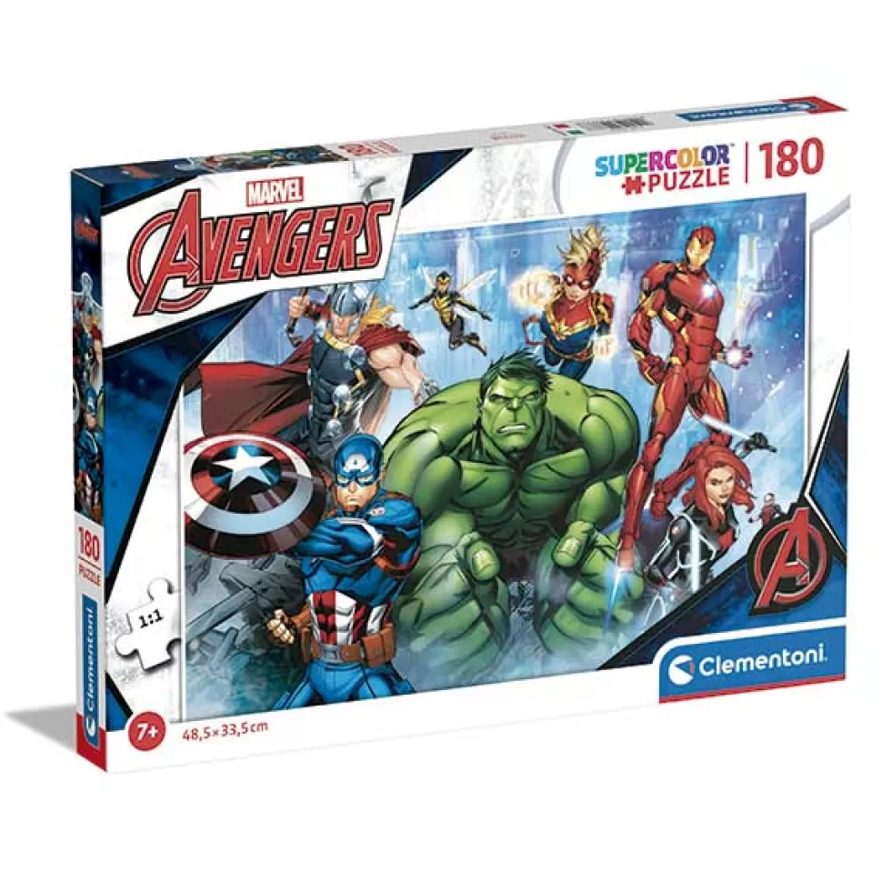 Fashion Brinquedos Os Vingadores Marvel Puzzle 180P Os Vingadores