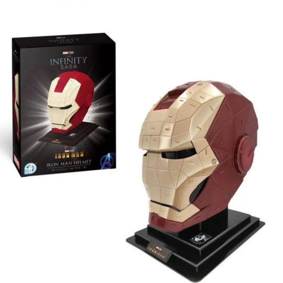 Hot Brinquedos Os Vingadores Marvel Puzzle 3D Capacete Homem De Ferro