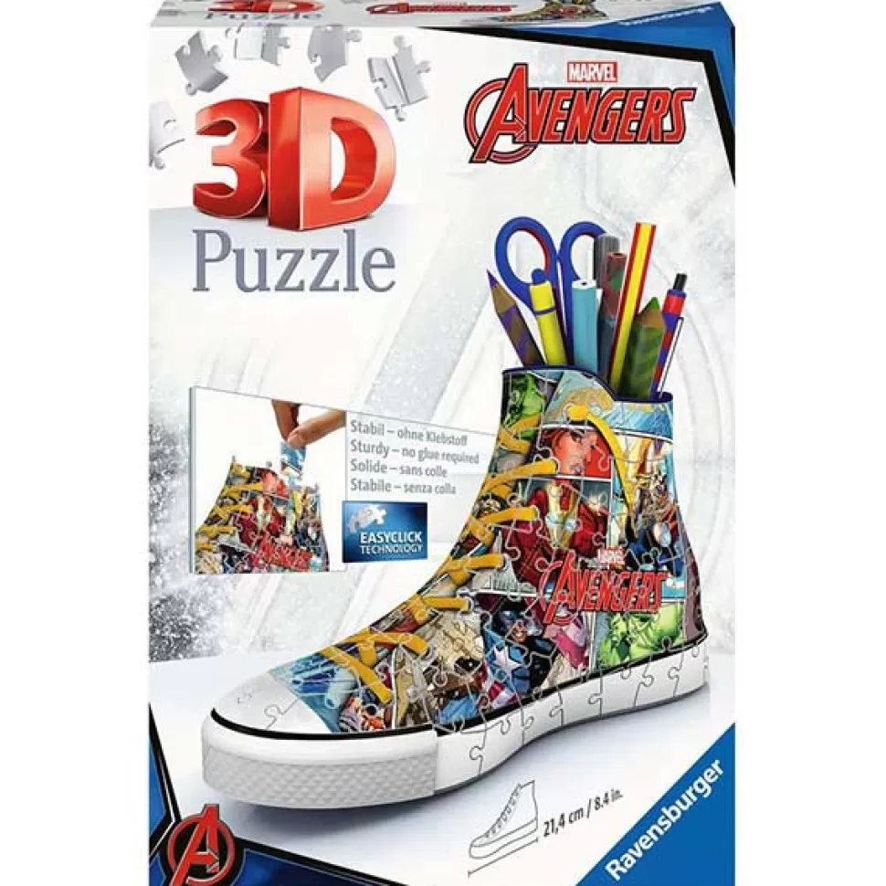 Flash Sale Brinquedos Os Vingadores Marvel Puzzle 3D Sneaker 108P