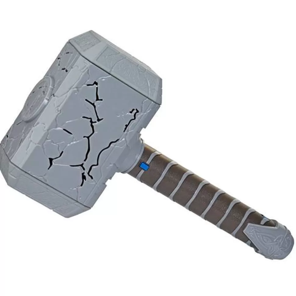 Brinquedos Os Vingadores Marvel Thor Martelo Eletronico Mighty Fx< Brinquedos Super-Heróis
