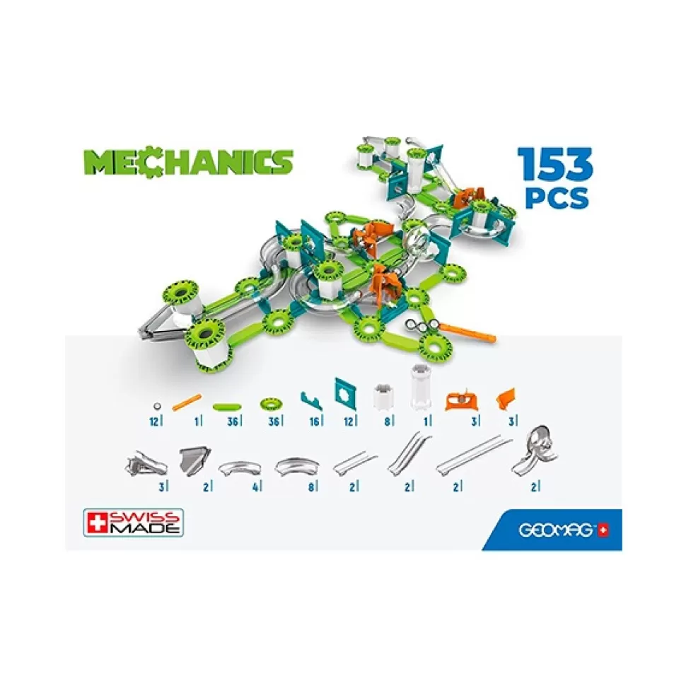 Best Sale Jogos de tabuleiro Geomag Mecanica Gravity Recycled Combo Starter 153P