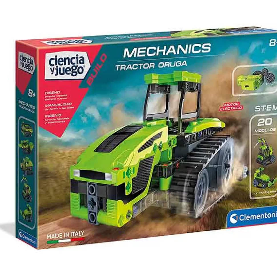 Brinquedos Clementoni Mecanica Trator Caterpillar< Brinquedos De Camiões