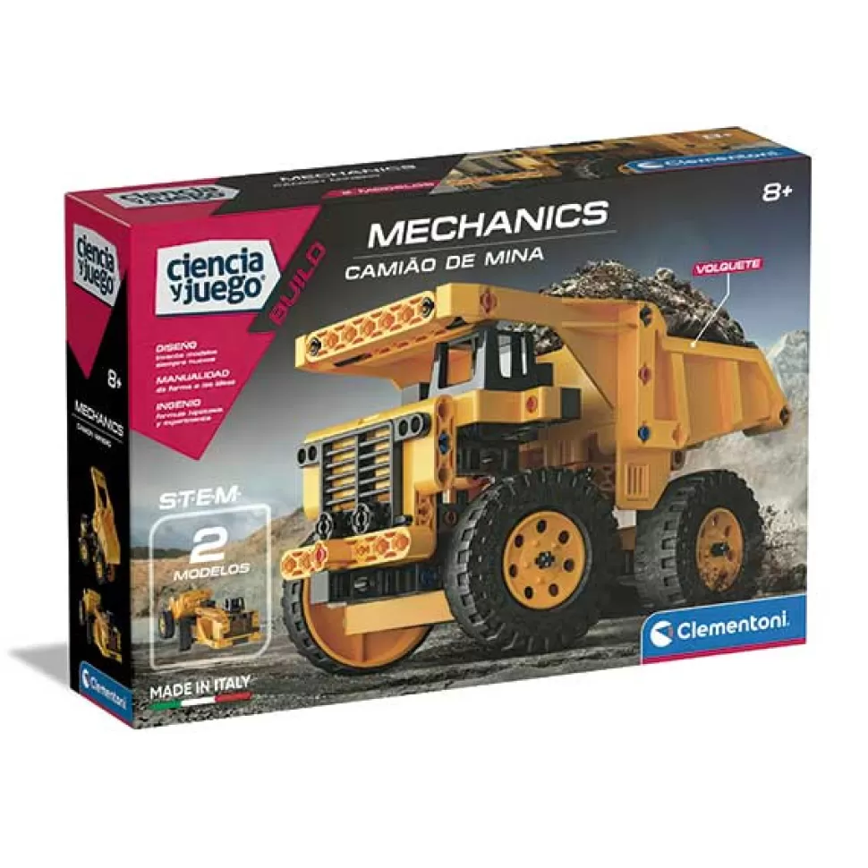 Brinquedos Clementoni Mechanics Lab: Caminhao De Mineracao< Brinquedos De Camiões