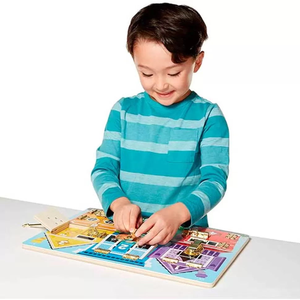 Clearance Brinquedos Toy Partner Melissa E Doug Tampo De Trincos
