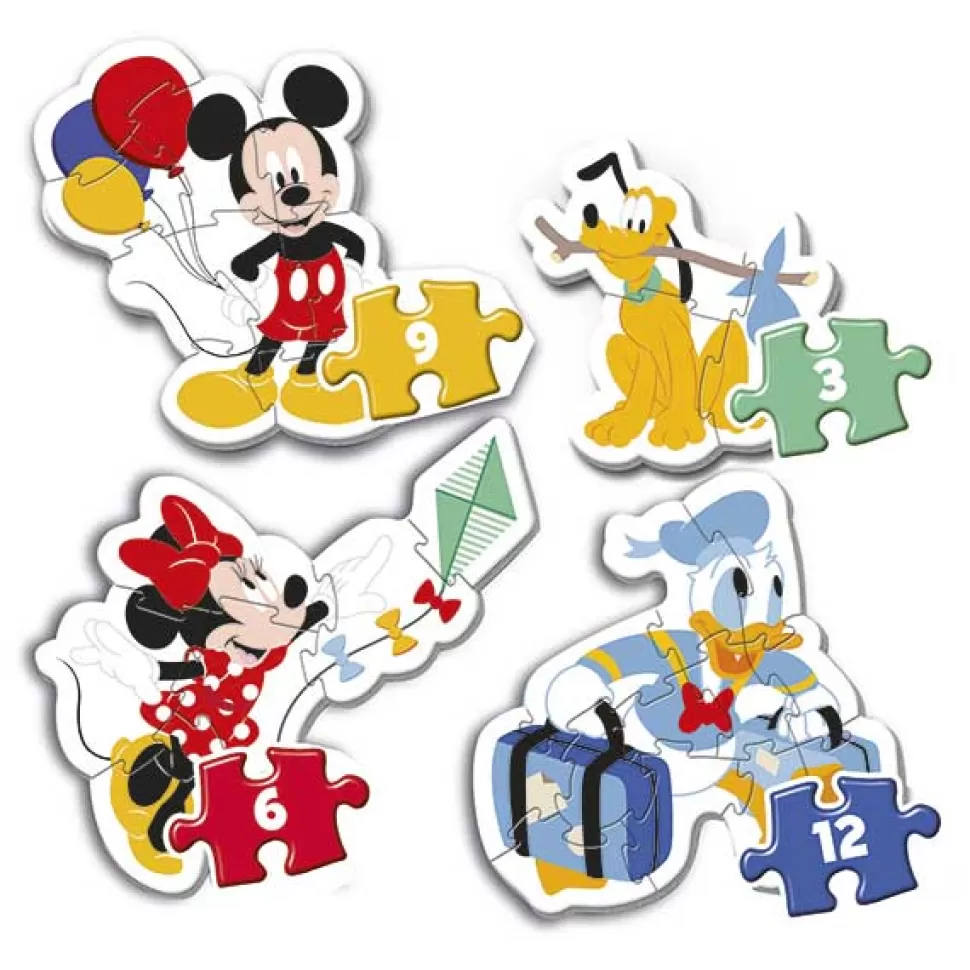 Sale Puzzles Mickey Mouse Mickey Firsts Puzzles 3-6-9-12P