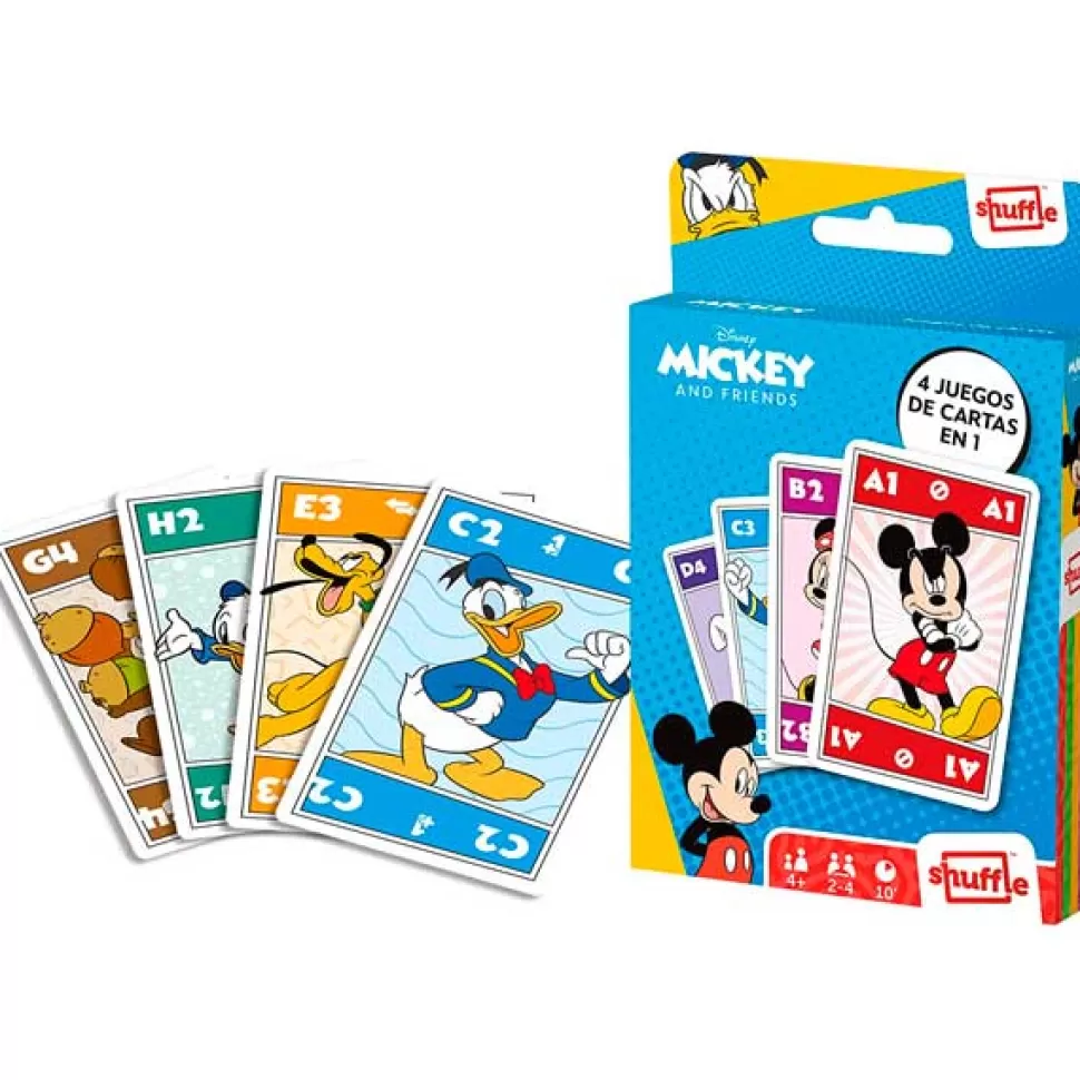 Cheap Brinquedos Mickey Mouse Mickey Jogo Cartas Shuffle