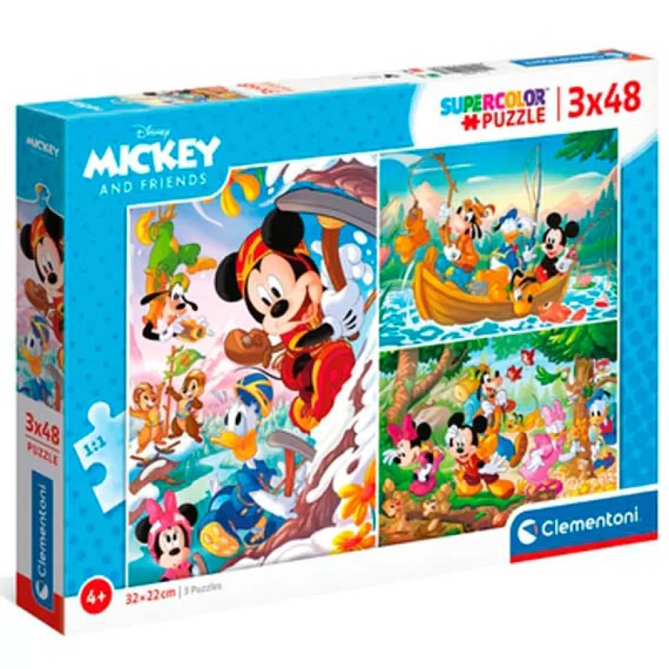 Shop Brinquedos Mickey Mouse Mickey Puzzle 3X48P