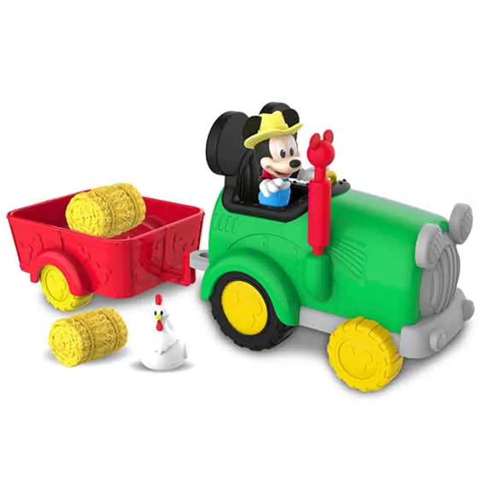 Brinquedos Mickey Mouse Mickey Trator Com Figuras< Brinquedos De Tratores
