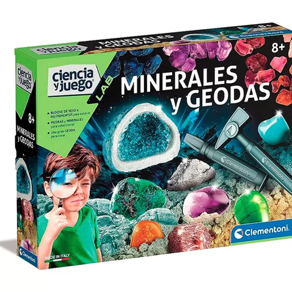 Brinquedos Clementoni Minerais E Geodos< Brinquedos Científicos