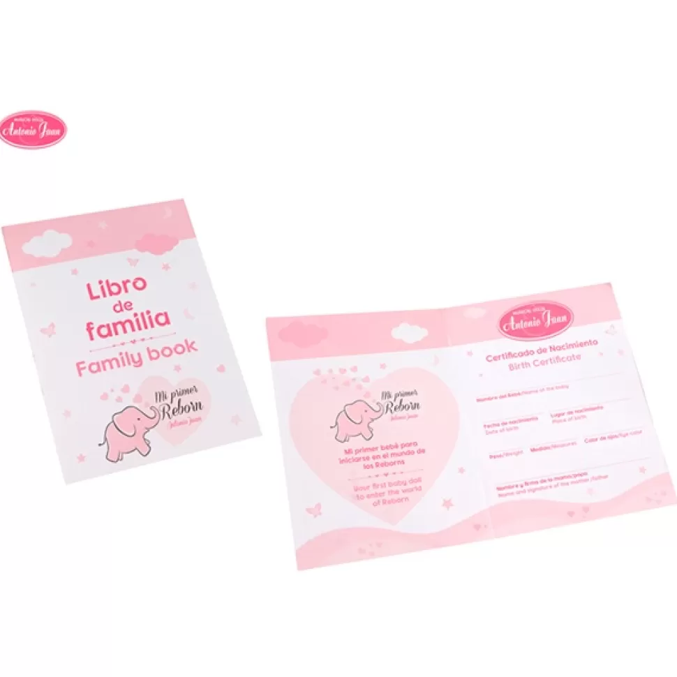 Brinquedos Antonio Juan Minha Primeira Alejandra Reborn Com Tiara Para Voce 52Cm< Bonecas Bebé