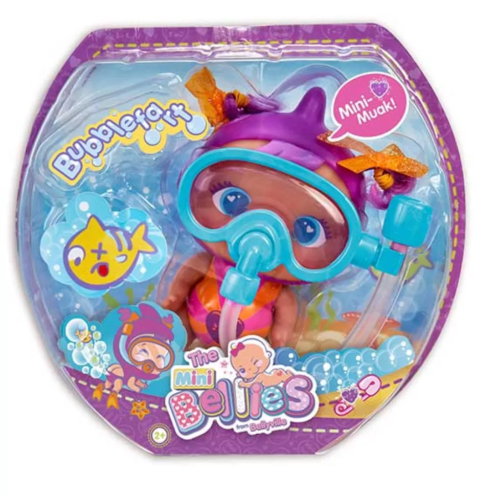 Hot Brinquedos Bellies Mini Bellies Agua Boneca Bubblefart Mini Muak