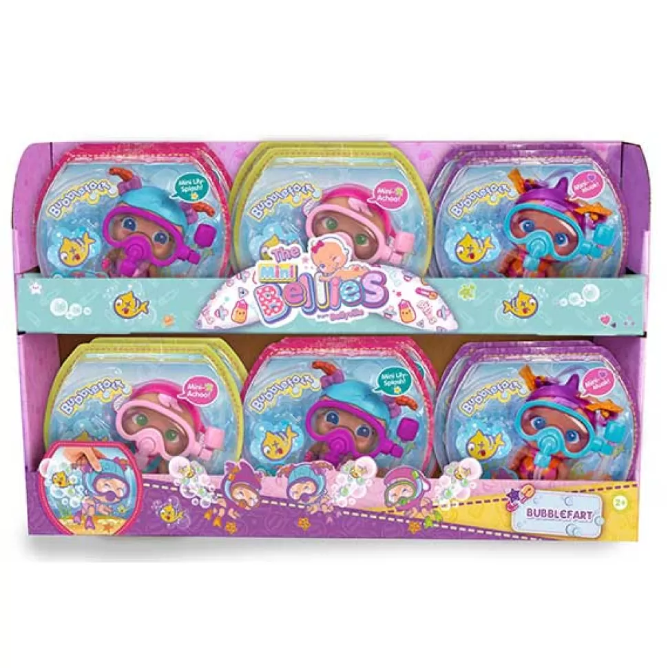 Outlet Brinquedos Bellies Mini Bellies Agua Boneca Bubblefart Mini Splash