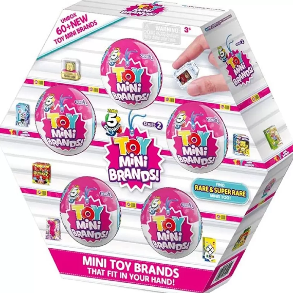 Brinquedos Bandai Mini Toy Brands Pacote 5 Bolas< Brinquedos Surpresa