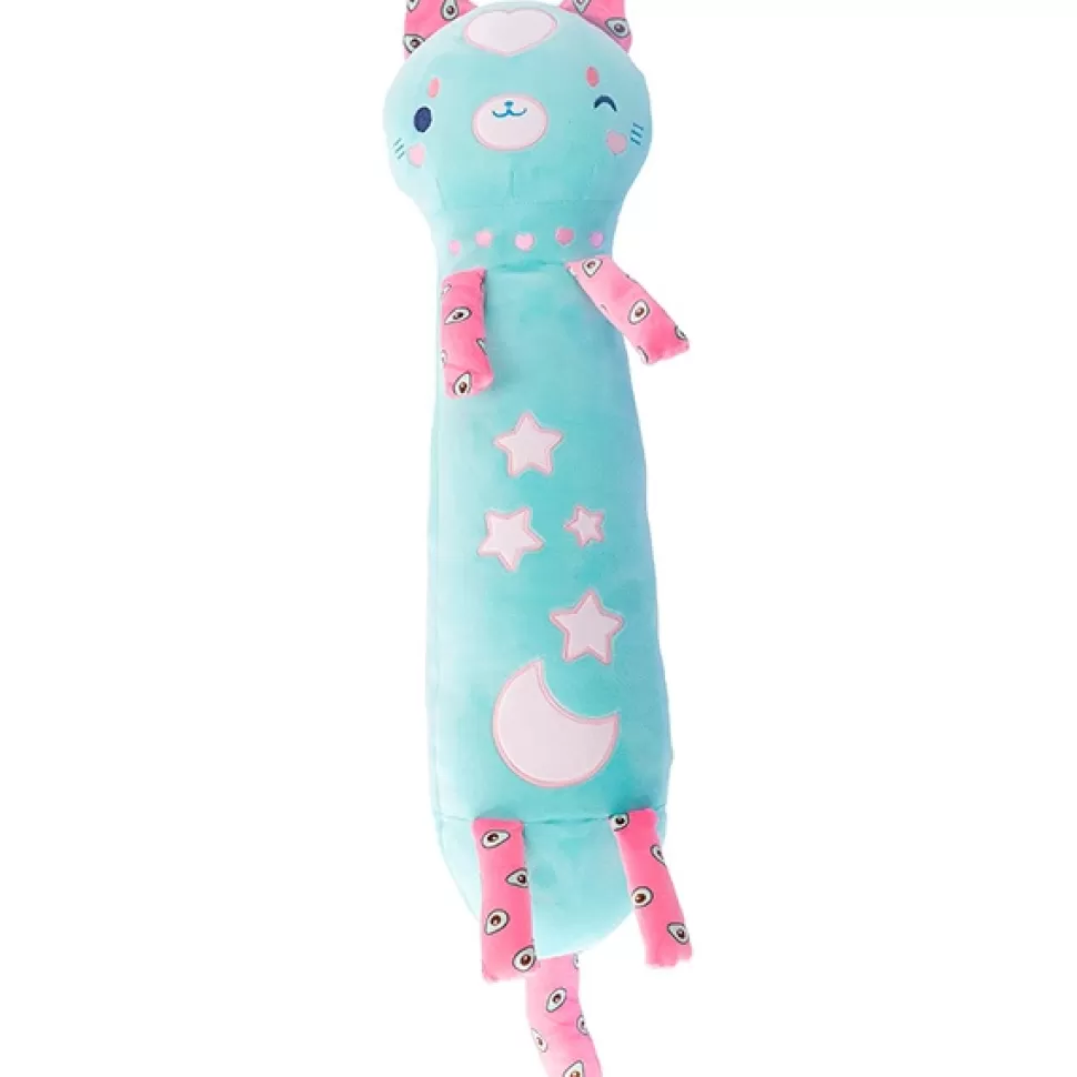 Sale Brinquedos Nice Momomi Kiki Gato Turquesa 60Cm