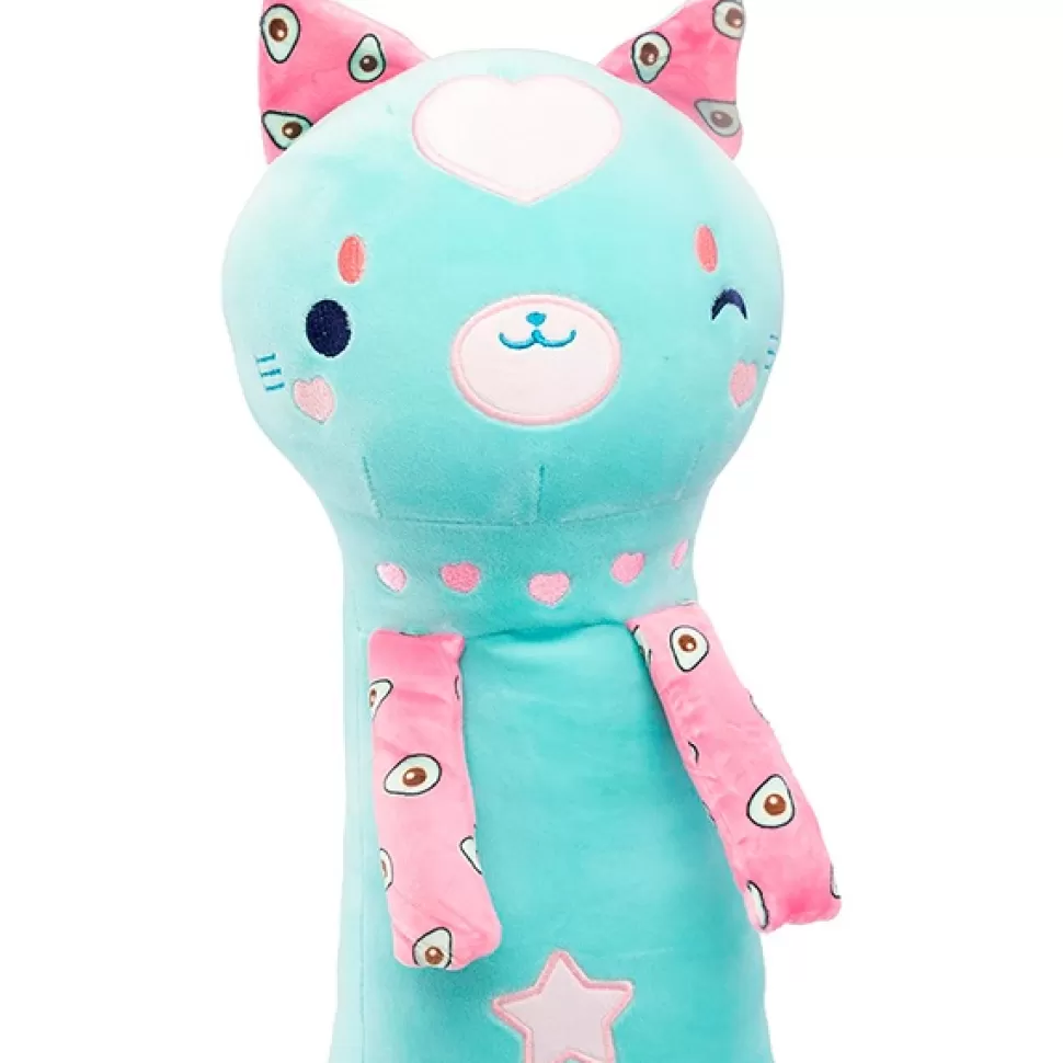 Sale Brinquedos Nice Momomi Kiki Gato Turquesa 60Cm