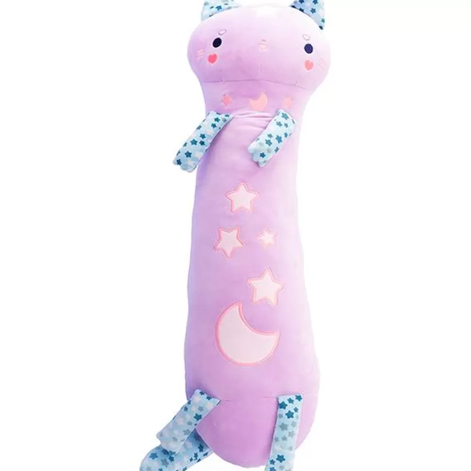 New Brinquedos Nice Momomi Lilo Gato Lilas 80Cm