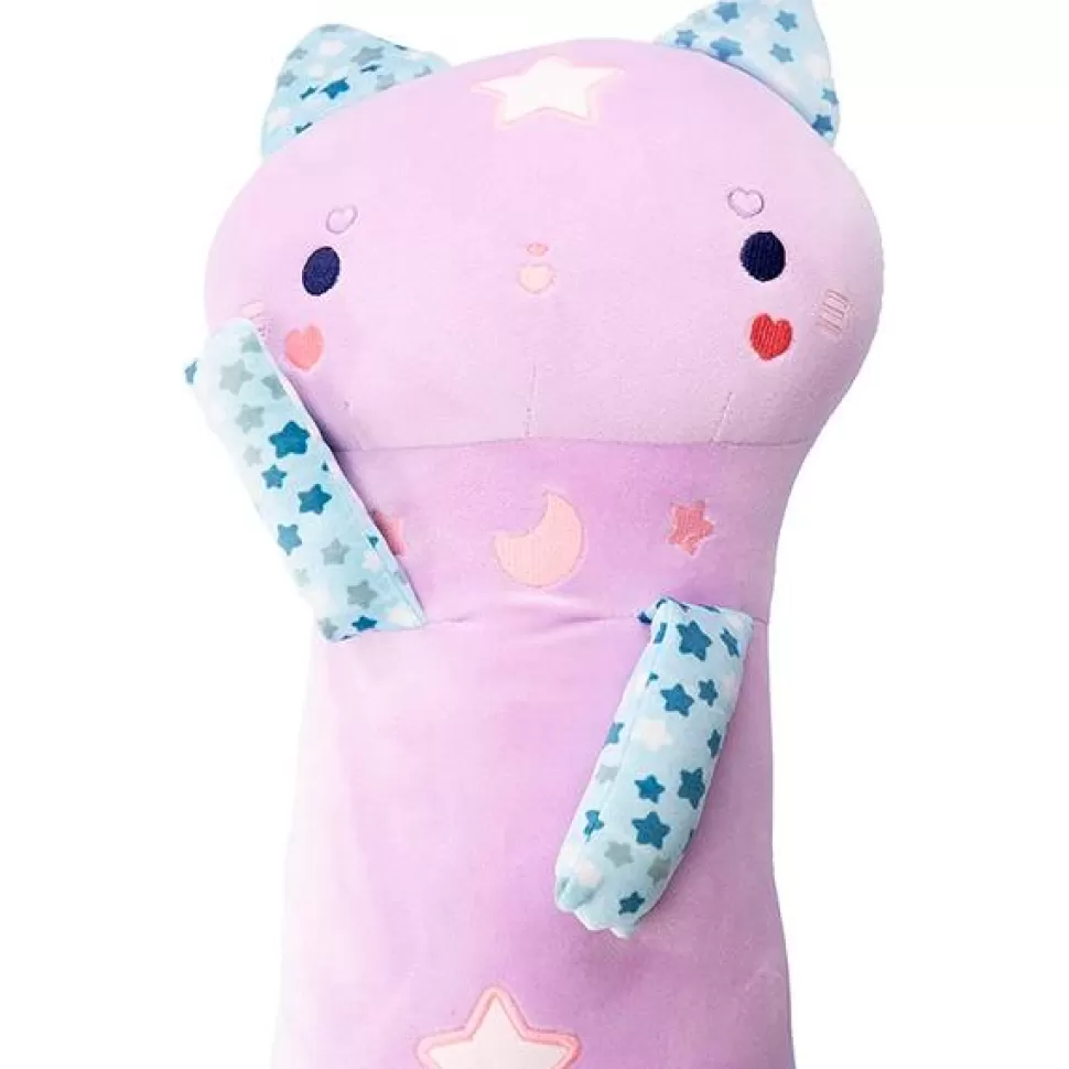 New Brinquedos Nice Momomi Lilo Gato Lilas 80Cm