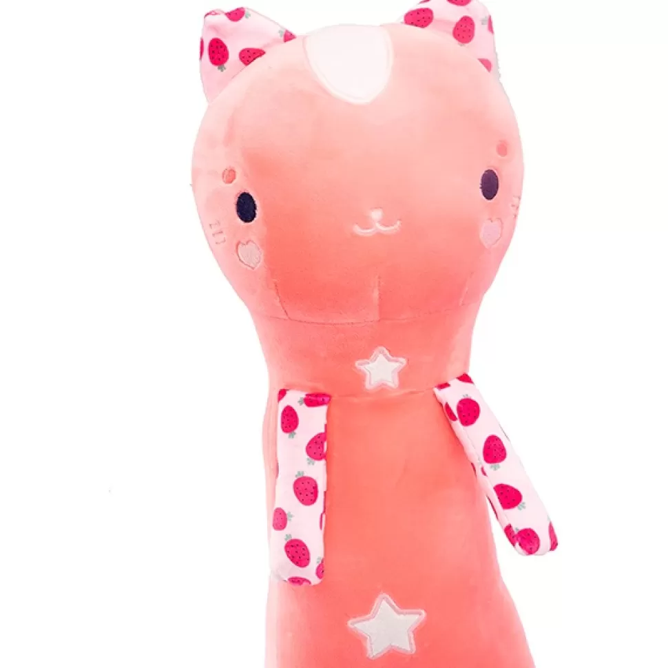 Online Brinquedos Nice Momomi Yuki Gato Rosa Salmao 60Cm