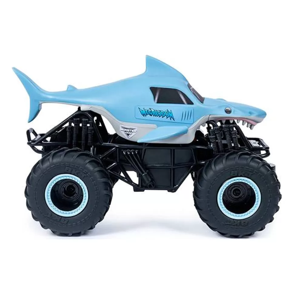 Brinquedos Monster Jam Monster Jam Megalodon 1:24 Rc< Brinquedos De Carros
