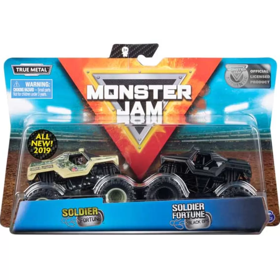 Brinquedos Monster Jam Monster Jam Soliders Fortune E Black Ops 1:64< Brinquedos De Carros