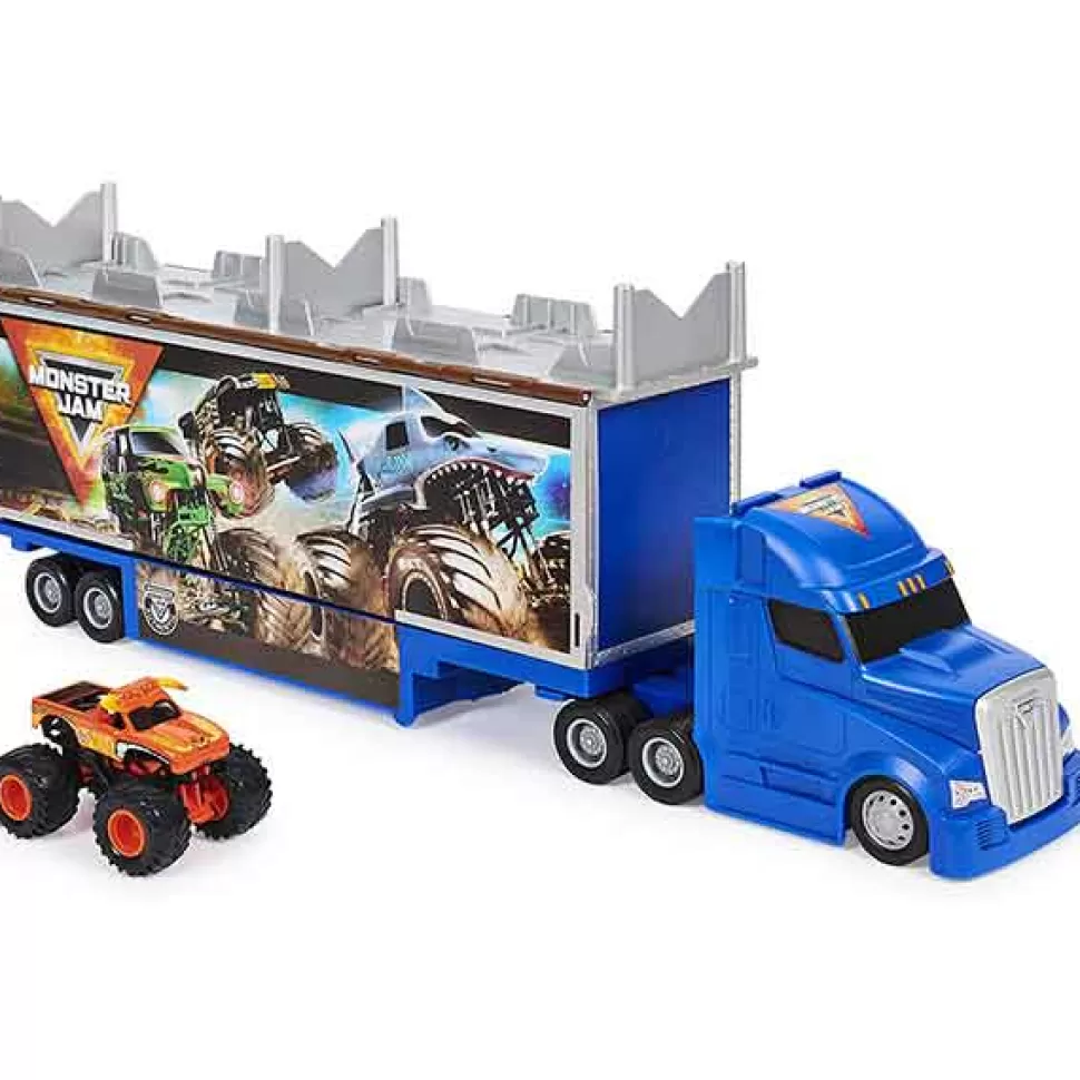Brinquedos Monster Jam Monster Jam Trailer Transformable< Brinquedos De Camiões