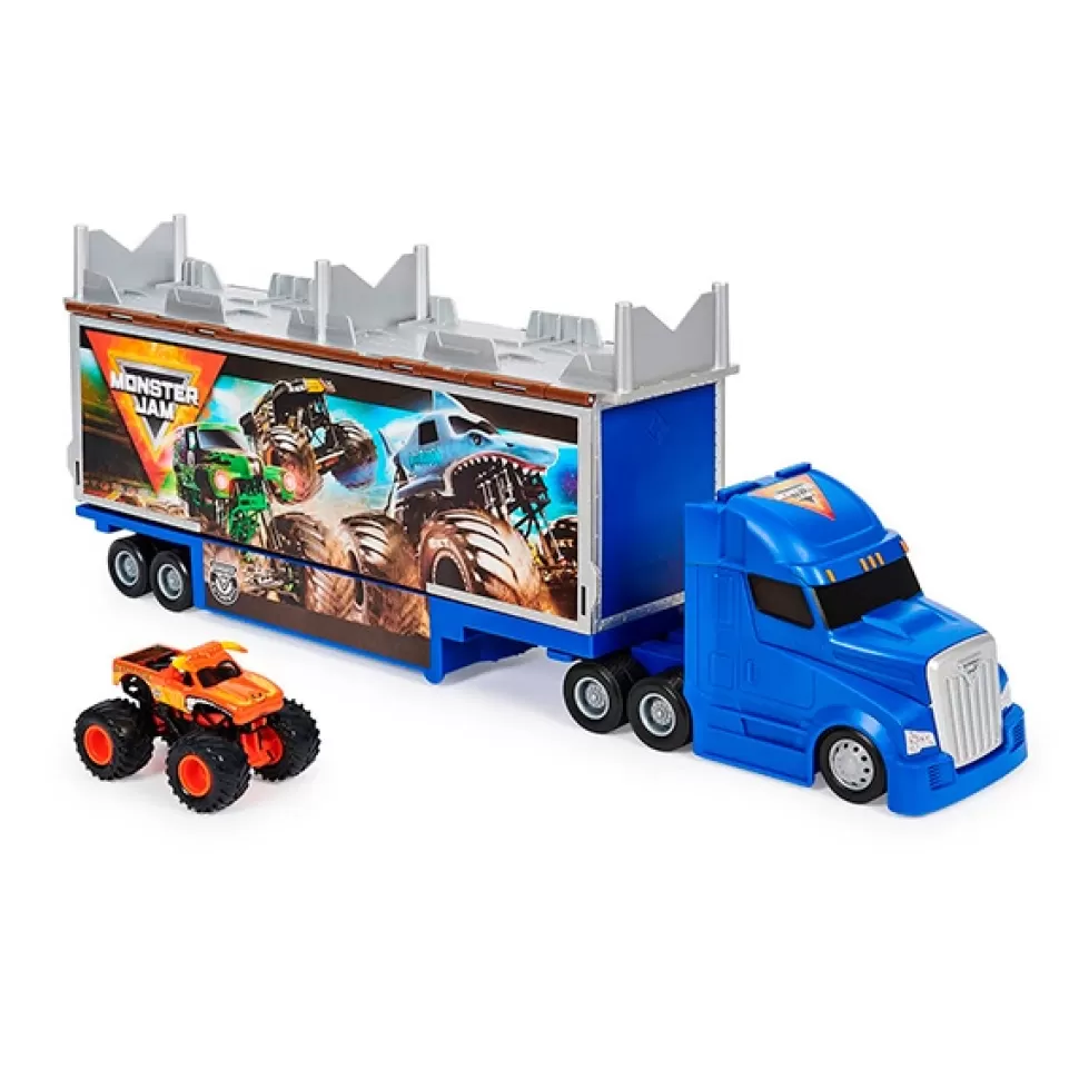 Brinquedos Monster Jam Monster Jam Trailer Transformavel< Brinquedos De Camiões